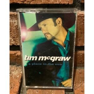 Tim McGraw A Place in the Sun Cassette Tape 1999 Curb Records D4-77942 Country